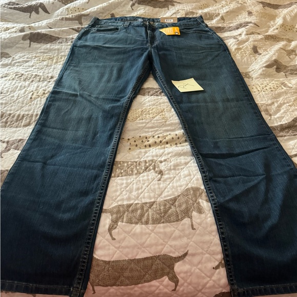 Carhartt Men's Rugged Flex Relaxed Fit Jeans - Dark Blue - Picture 4 of 4